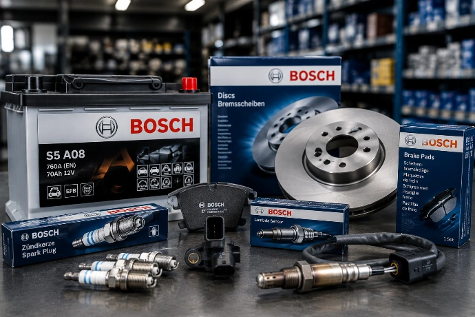 Bosch Ersatzteile und Fahrzeugelektrik für PKW, LKW und Traktoren in Tirol
